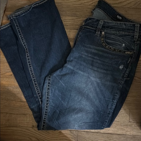 Women's Blue Jeans - Picture 2 of 6